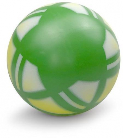 Мяч детский Звездочка, 12, 5 см, окраш. по трафарету, в ассорт.