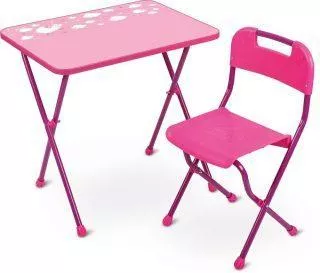 Набор мебели розовый