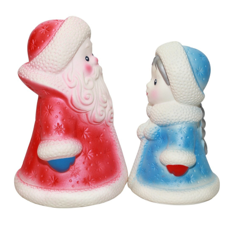 ПВХ Набор Дед мороз и снегурочка