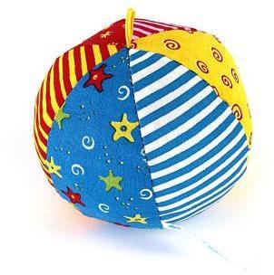 Игрушка Мякиши Мяч с погремушкой Радуга