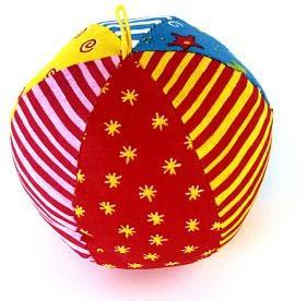 Игрушка Мякиши Мяч с погремушкой Радуга