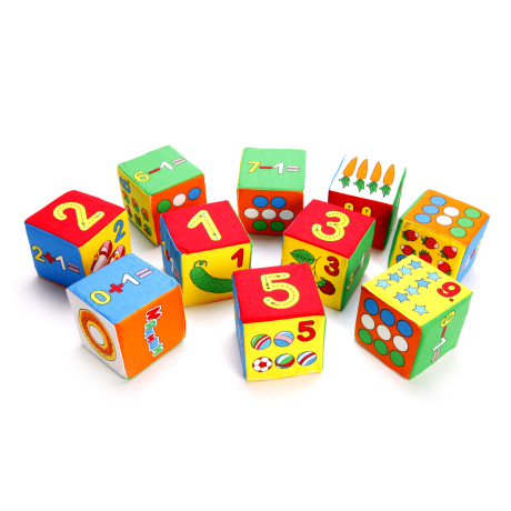 Кубики Мякиши Умная математика