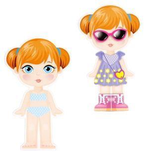 Игра магнитная Одевашки Лиза