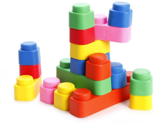 Констр-р Мягкие кирпичики мини 17 деталей