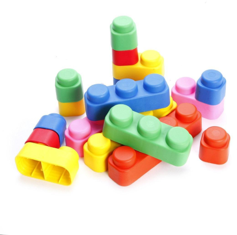 Констр-р Мягкие кирпичики мини 17 деталей