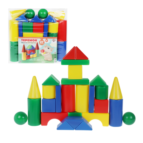 Строительный набор Теремок 27 эл