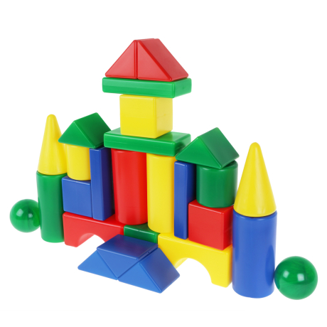 Строительный набор Теремок 27 эл