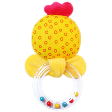 Игрушка Мякиши погремушка колечко Цыпленок Бро
