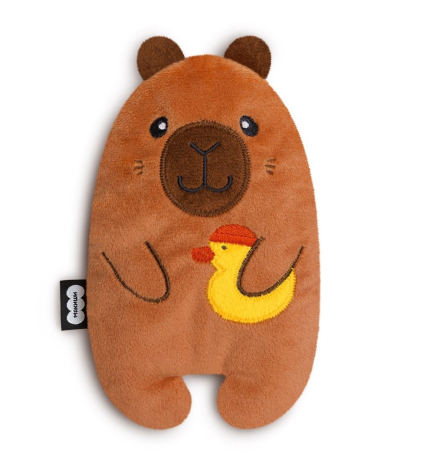 Игрушка Мякиши с вишнёвыми косточками Капибара с уточкой
