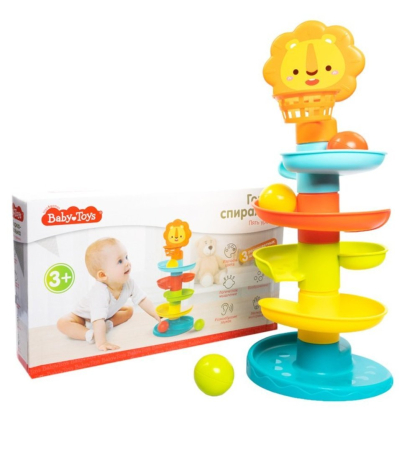 Игрушка Горка-спиралька. Пять уровней