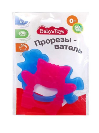 Прорезыватели (2 шт) Котик и Петушок, в ассорт.