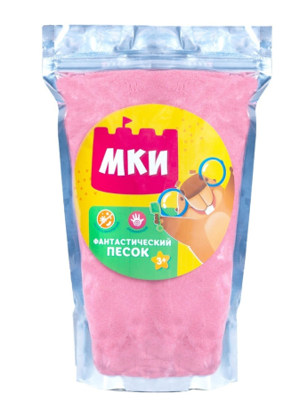 Кинетический песок розовый 1 кг