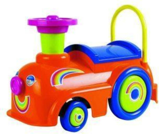 Машина каталка Экспресс Радуга