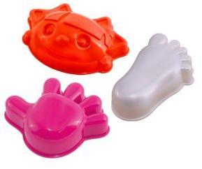 Формочки Девочка, Ручка, Ножка