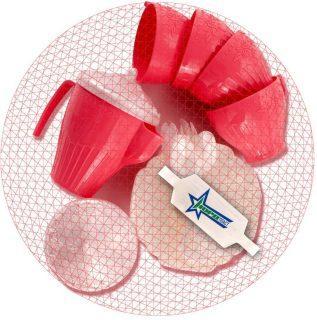 Набор посуды Чайный сервиз Волшебная Хозяюшка, 24 пред., в ассорт.