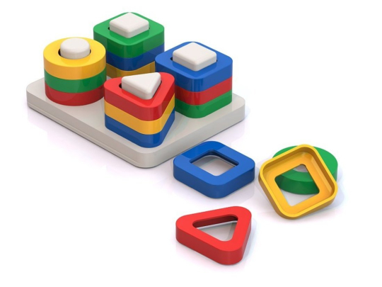 Дидактическая игрушка Веселые фигурки