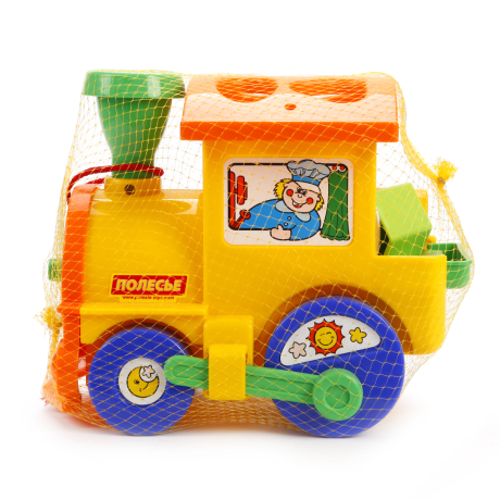 Каталка Занимательный паровоз, сетка