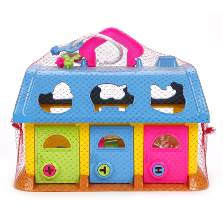 Сортер Логический домик для зверей, в ассорт.