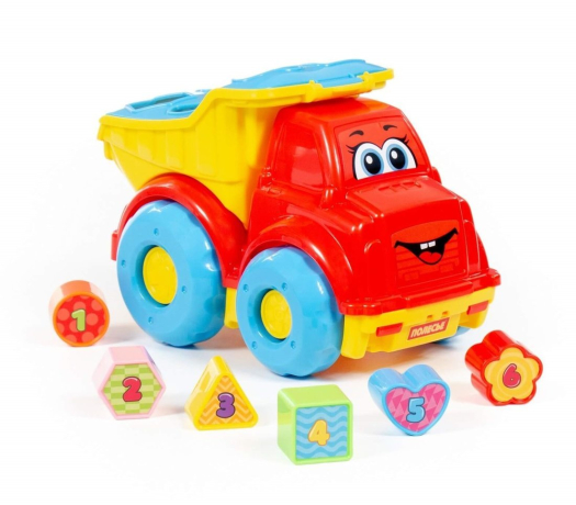 Игрушка развивающая Автомобиль-самосвал в ассорт.