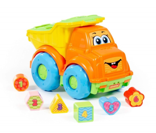 Игрушка развивающая Автомобиль-самосвал в ассорт.