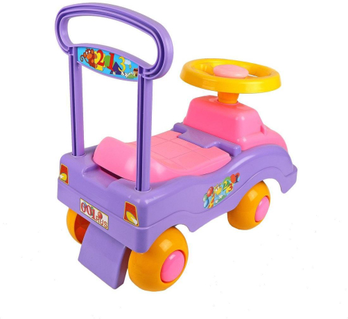 Автомобиль-каталка для девочек