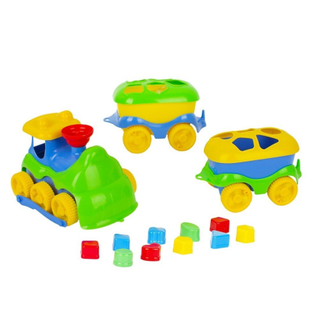 Паровозик с логическими фигурами