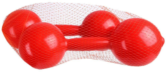 Гантели пластмассовые 0, 8 кг (2 штуки) пустые