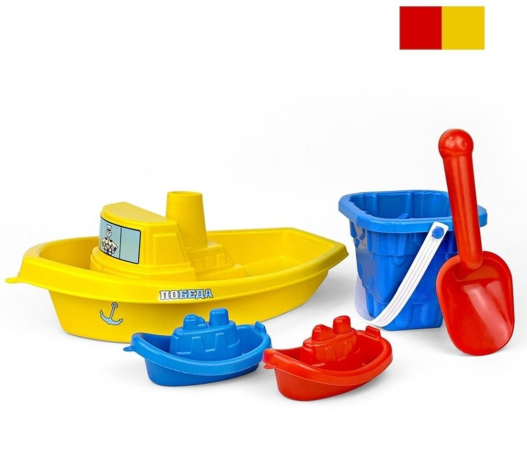 Песочный набор Пляжный, в ассорт.