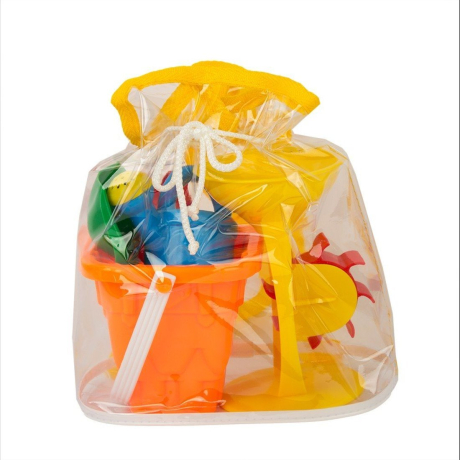 Песочный набор Капелька, 5 предметов, в рюкзаке, в ассорт.