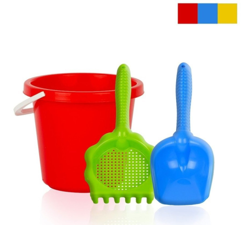 Песочный набор, 3 предмета, в ассорт.