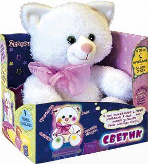 Игрушка интерактивная Котик-светик