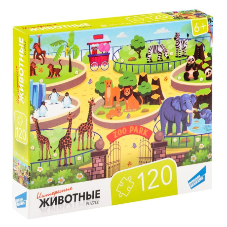 Пазлы 120 Животные