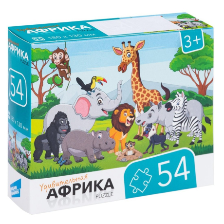 Пазлы 54 Африка