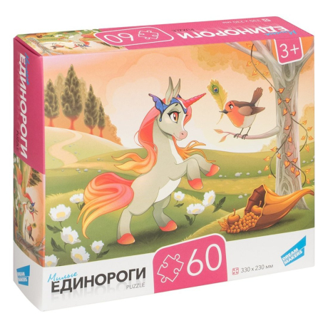 Пазлы 60 Единорог