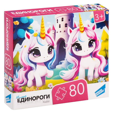 Пазлы 80 Единороги-2