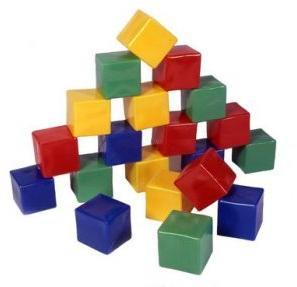 Набор строитель 20 кубиков