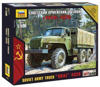 Модель Советский армейский грузовик Урал 4320