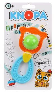 Погремушка-прорезыватель Венера, инд. упаковка в ассортименте
