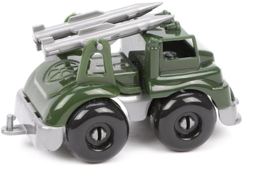 Машинка ракетный комплекс Вжух на войнушке 10 см