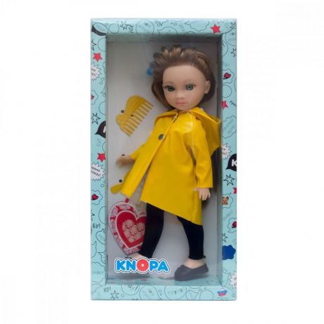 Кукла Мишель под дождем, 36 см