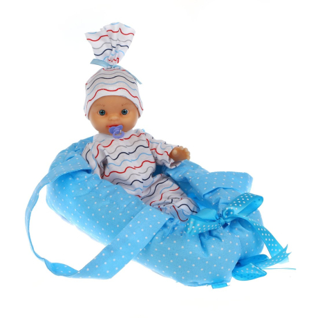 Пупс Гриша 22 см в переноске