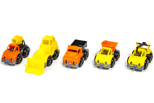 Набор машинок Вжух на стройке