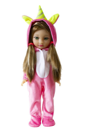 Кукла Мишель на пижамной вечеринке, 34 см