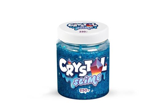 Игрушка ТМ Slime Crystal slime голубой 250г