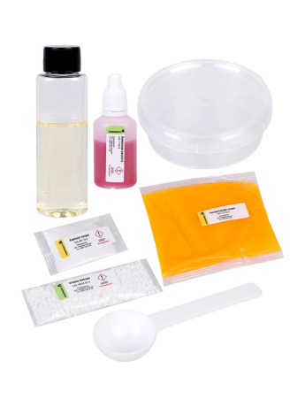 Научно-познавательный набор 2в1: Лава лампа +аква слайм