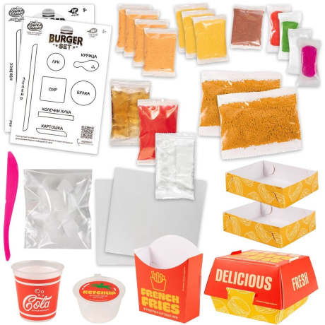 Набор для тв-ва Funny Kitchen Mega Burger set