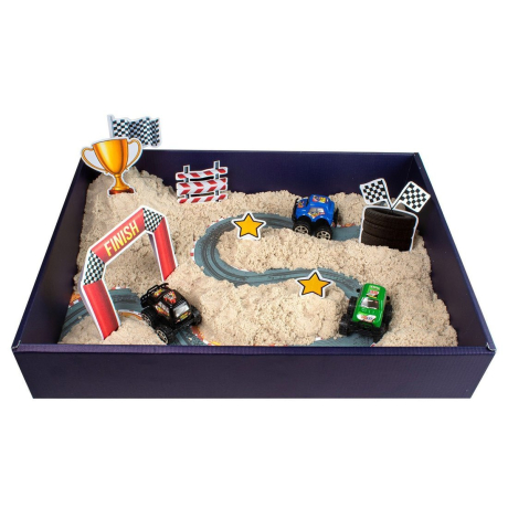 Космический песок. Набор Гонки с песочницей 1, 5 кг