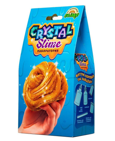 Набор для создания слайма Slime лаборатория Crystal, 100 гр.