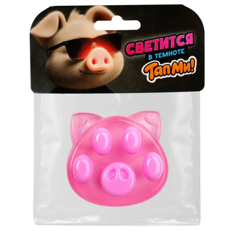 Игрушка-антистресс Сквиш ТапМи Лапка Свинка