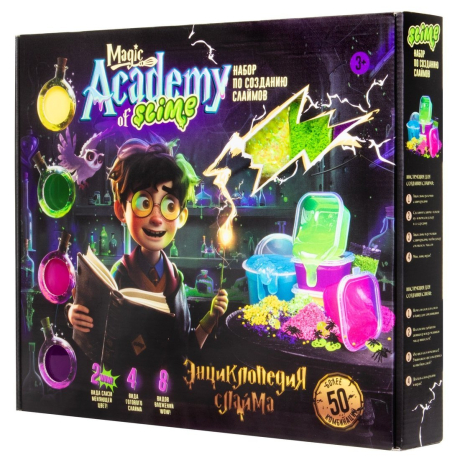 Набор для изготовления слаймов Slime Magic Academy